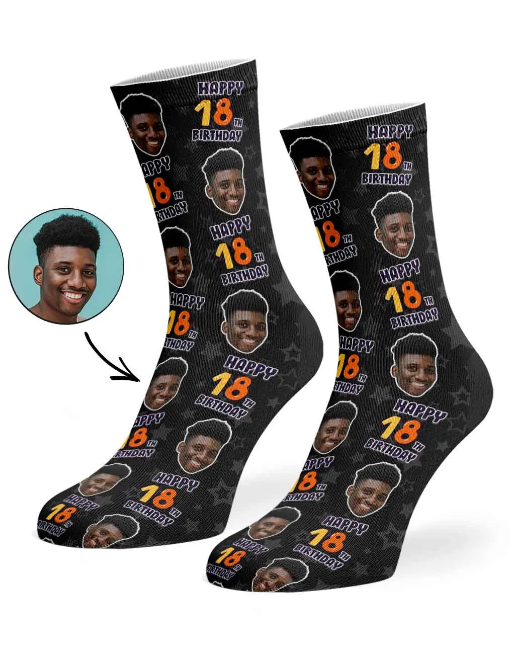 18th Birthday Socks sold by Super Socks product image thumbnail 3