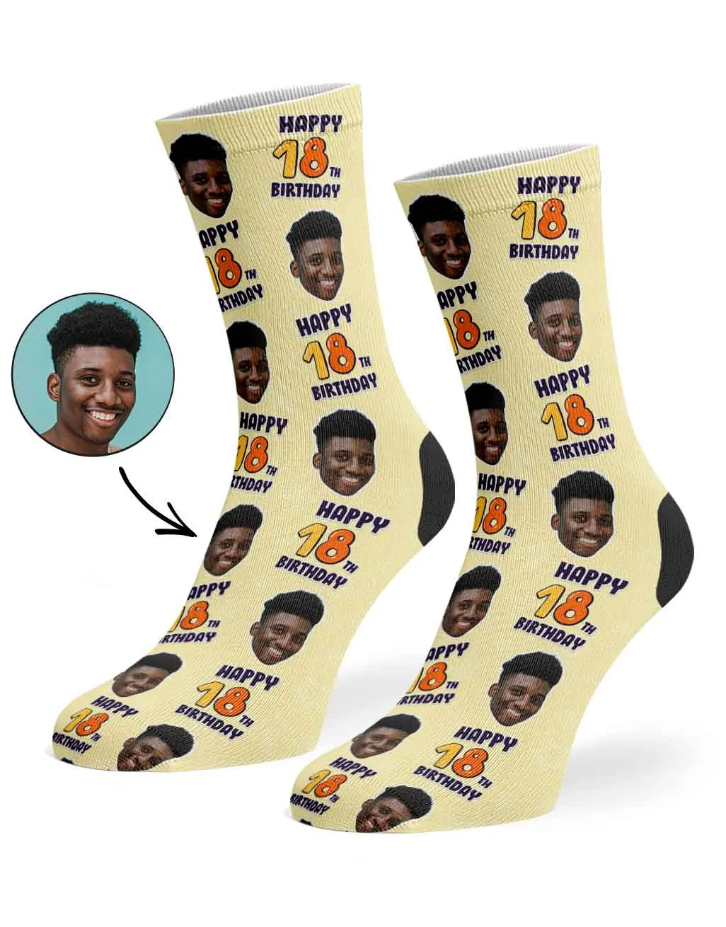 18th Birthday Socks sold by Super Socks product image thumbnail 5