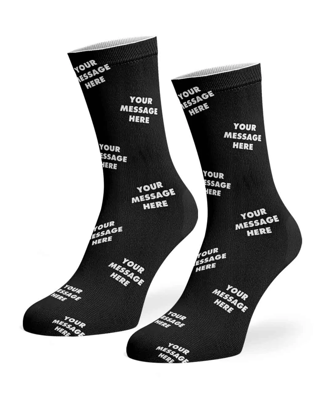 Personalised Socks With Your Message sold by Super Socks product image thumbnail 4
