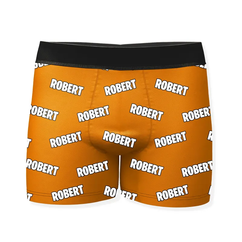 Personalised Boxers With Your Name sold by Super Socks