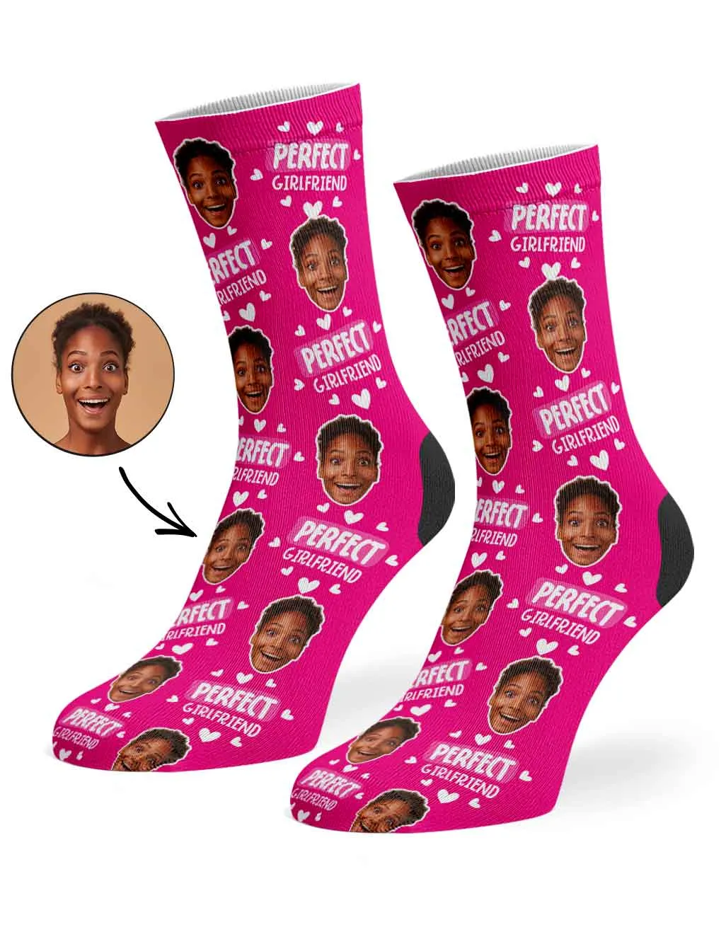 Perfect Girlfriend Socks sold by Super Socks product image thumbnail 5
