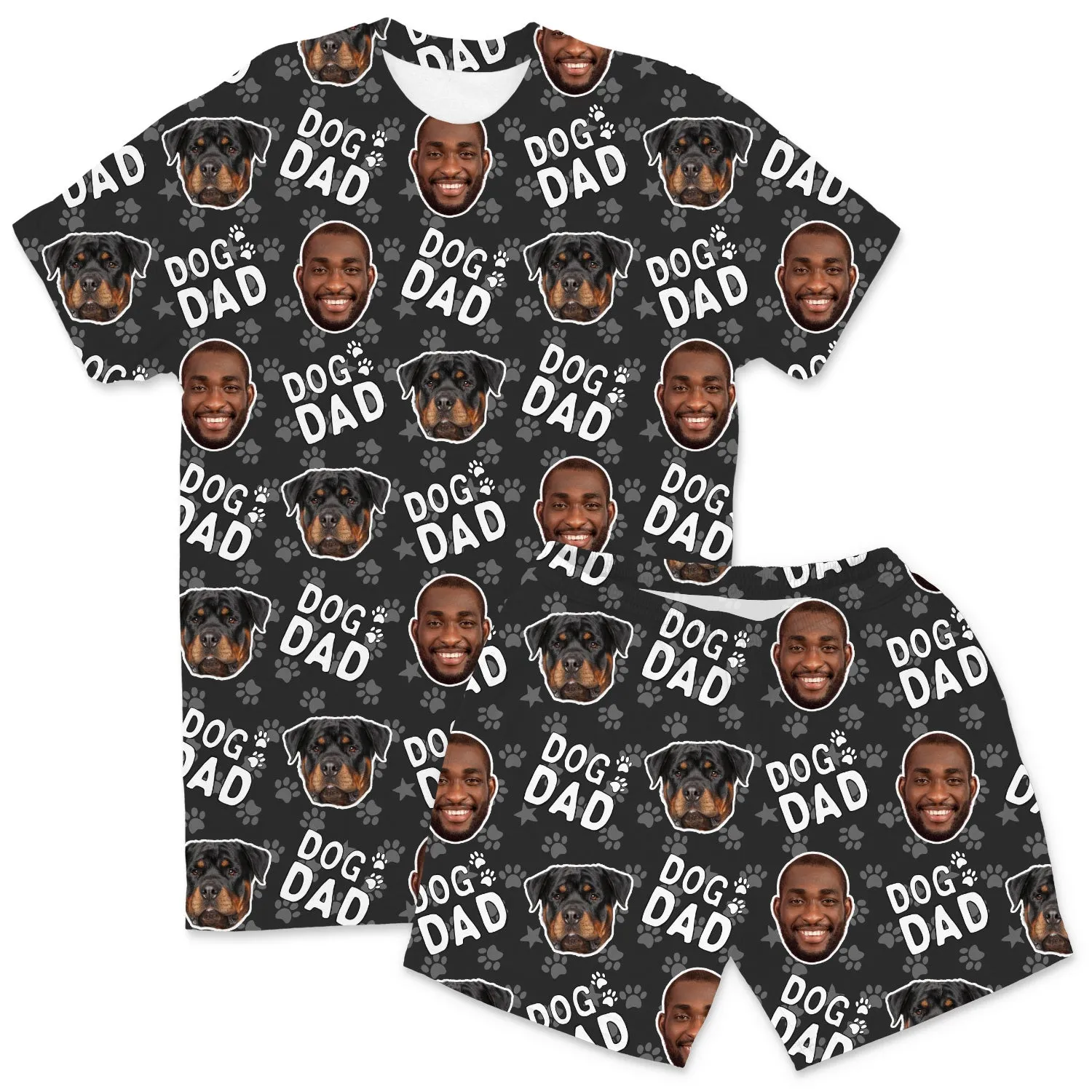 Men's Dog Dad Personalised PJs - Shorts Set sold by Super Socks product image thumbnail 3