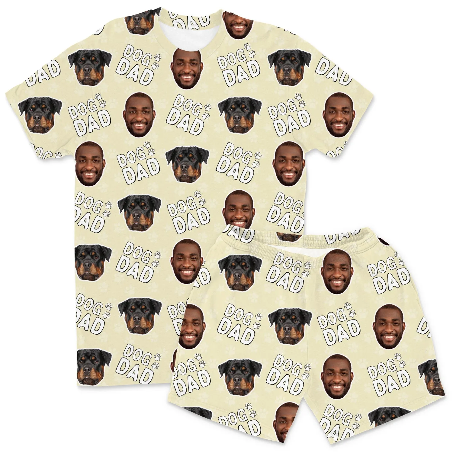 Men's Dog Dad Personalised PJs - Shorts Set sold by Super Socks product image thumbnail 5