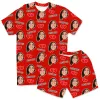 Men's I Love You Personalised PJs - Shorts Set sold by Super Socks