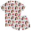 Men's I Love You Personalised PJs - Shorts Set sold by Super Socks