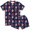 Men's I Love You Personalised PJs - Shorts Set sold by Super Socks
