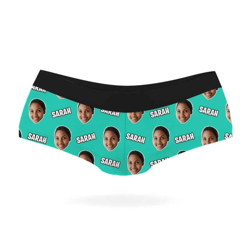 Personalised Knickers With Name & Face sold by Super Socks