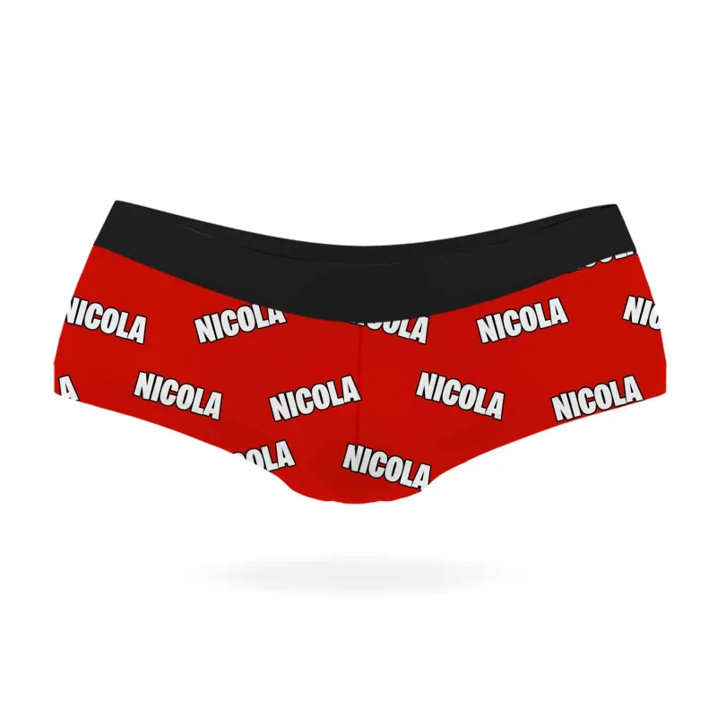 Personalised Knickers With Your Name sold by Super Socks