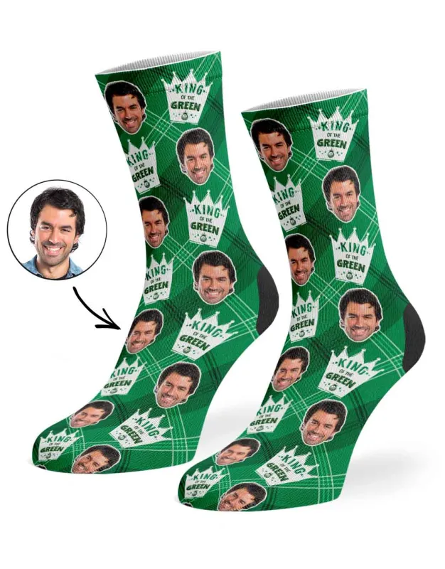 King Of The Green Socks sold by Super Socks