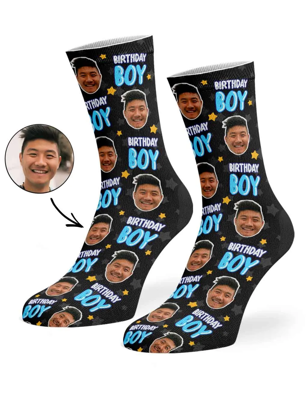 Birthday Boy Socks sold by Super Socks product image thumbnail 3