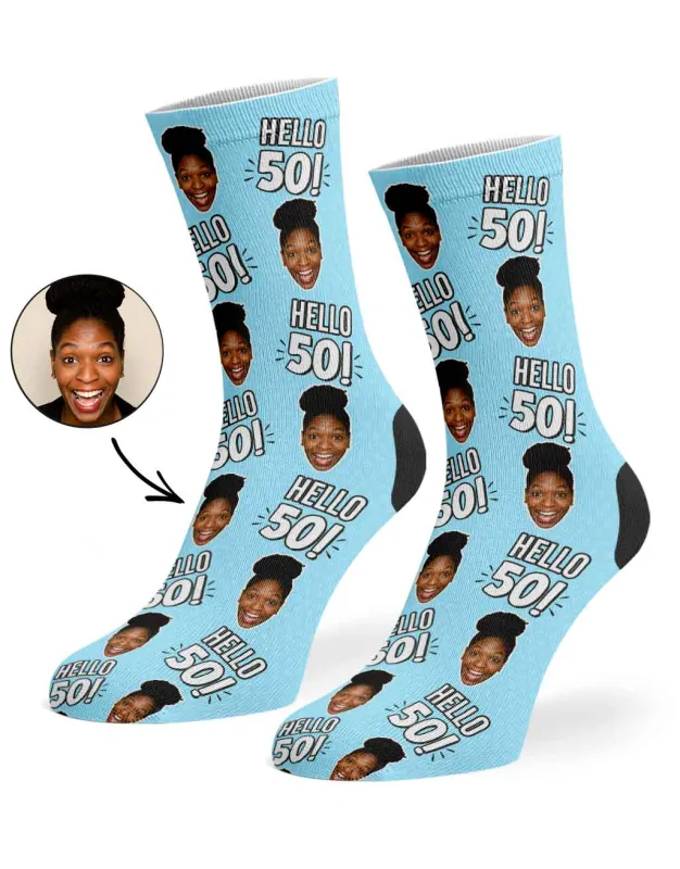 Hello 50 Socks sold by Super Socks