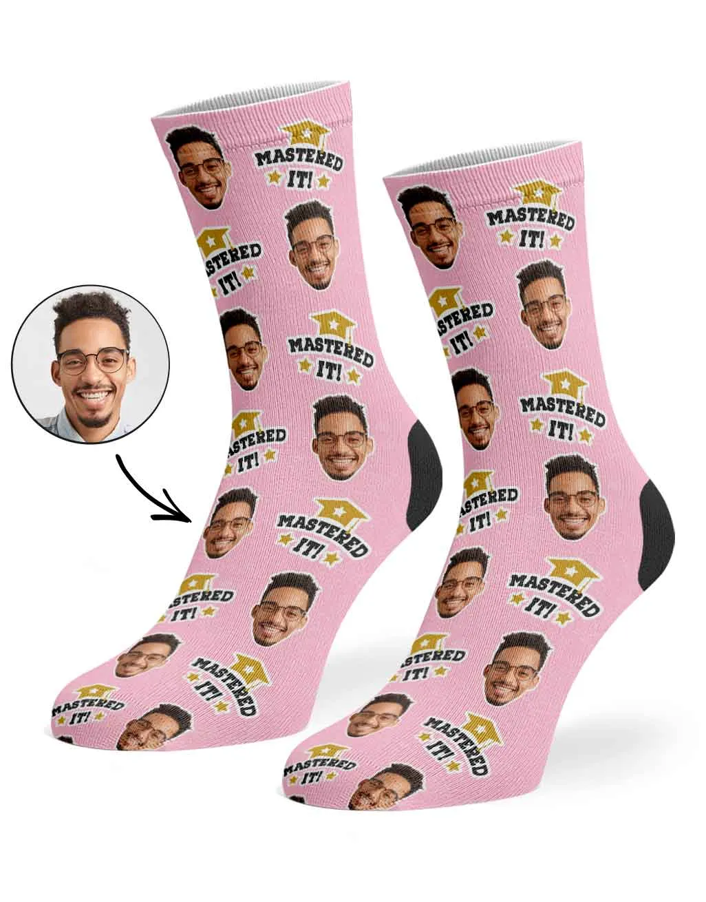 Mastered It! Graduation Socks sold by Super Socks product image thumbnail 3