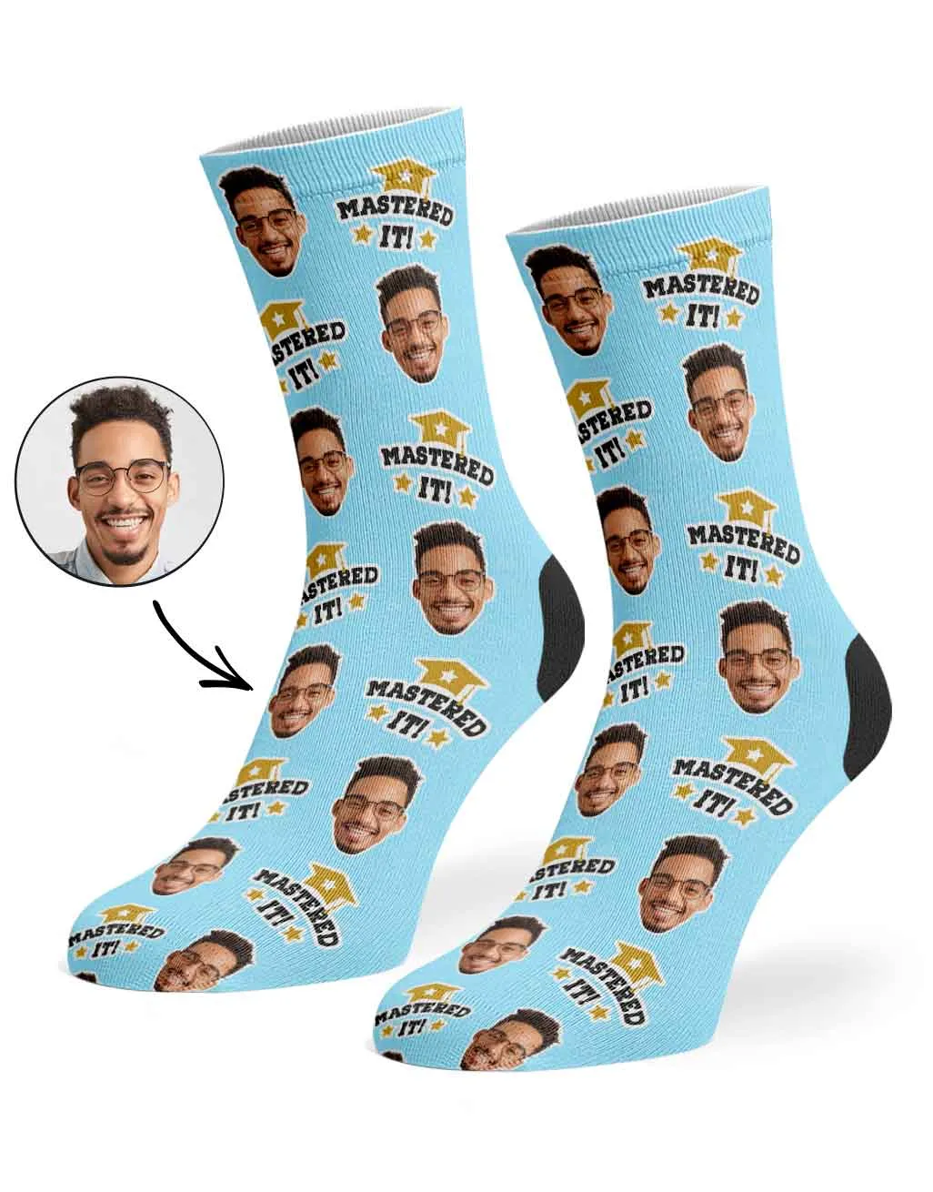 Mastered It! Graduation Socks sold by Super Socks product image thumbnail 2