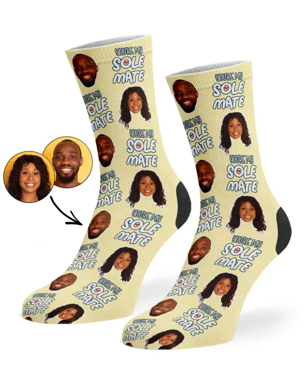 You're My Soul Mate Socks sold by Super Socks