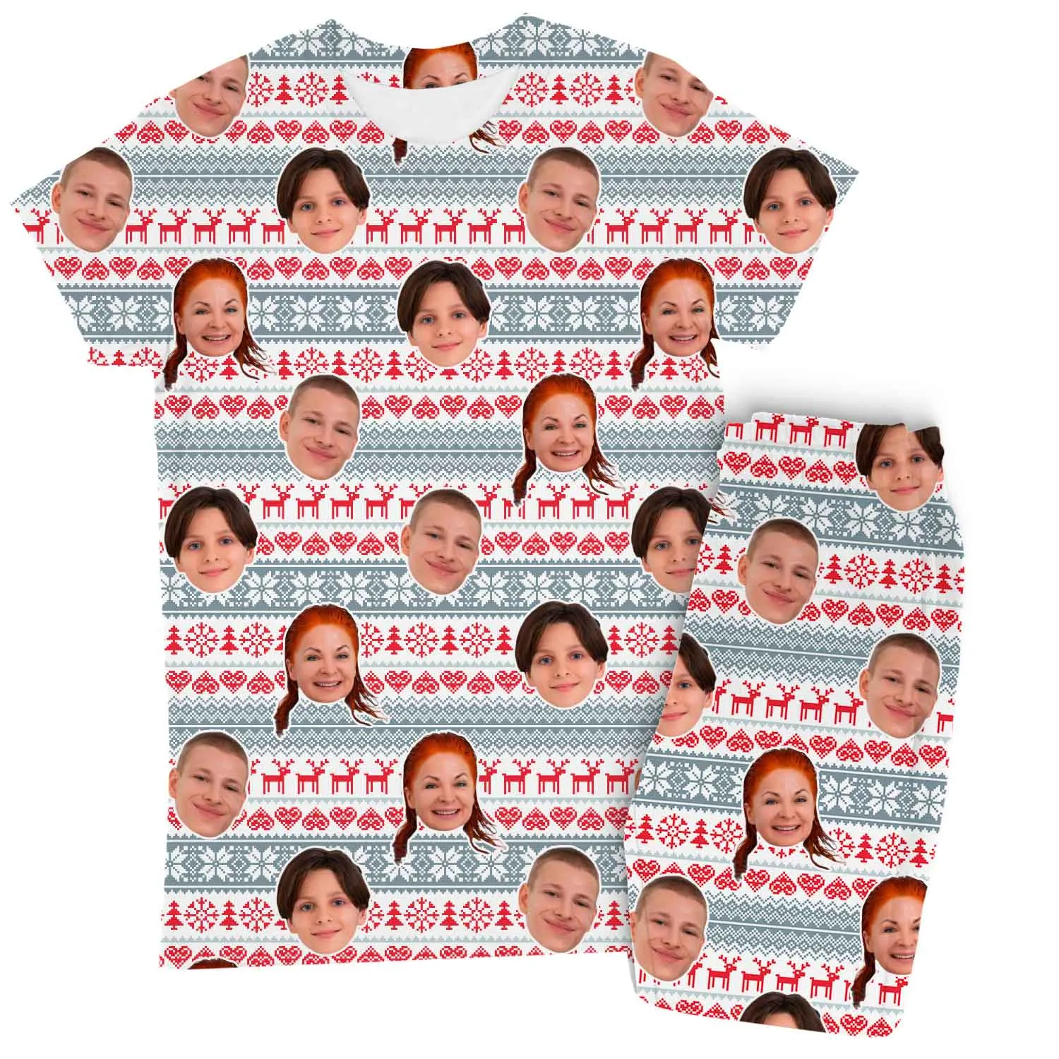 Women's Nordic Christmas Pyjamas - Trouser Set sold by Super Socks