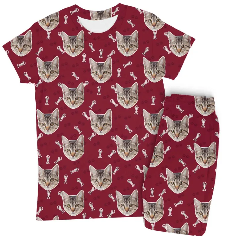 Your Cat Women's Personalised Pyjamas - Trouser Set sold by Super Socks