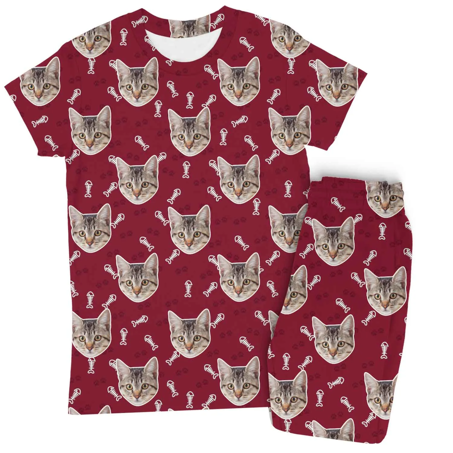 Your Cat Women's Personalised Pyjamas - Trouser Set sold by Super Socks