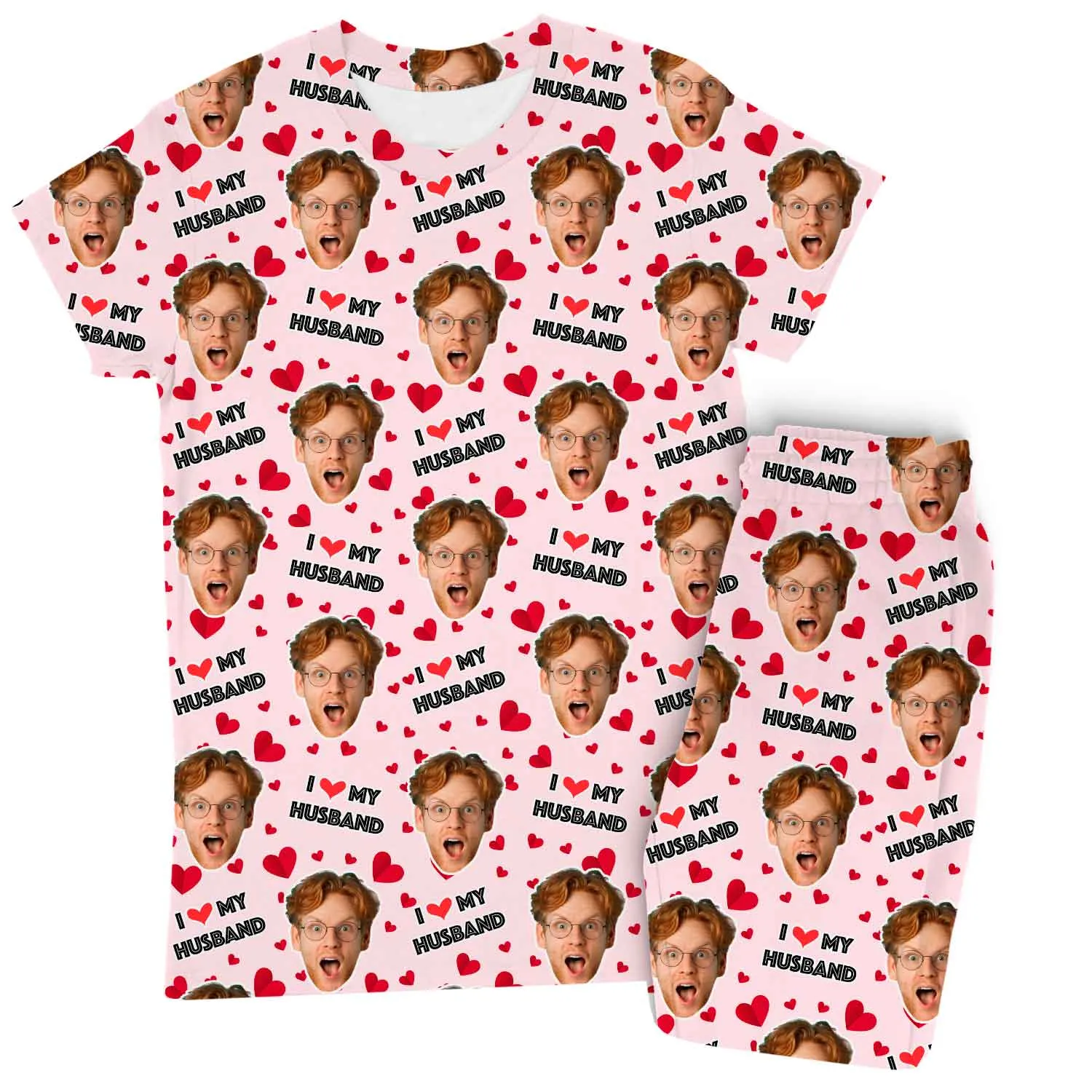 Women's I Love My Husband Pyjamas - Trouser Set sold by Super Socks product image thumbnail 3