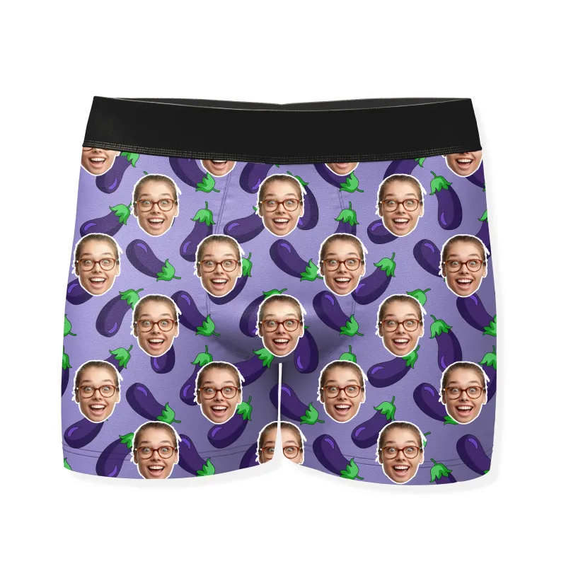Aubergine Boxers sold by Super Socks