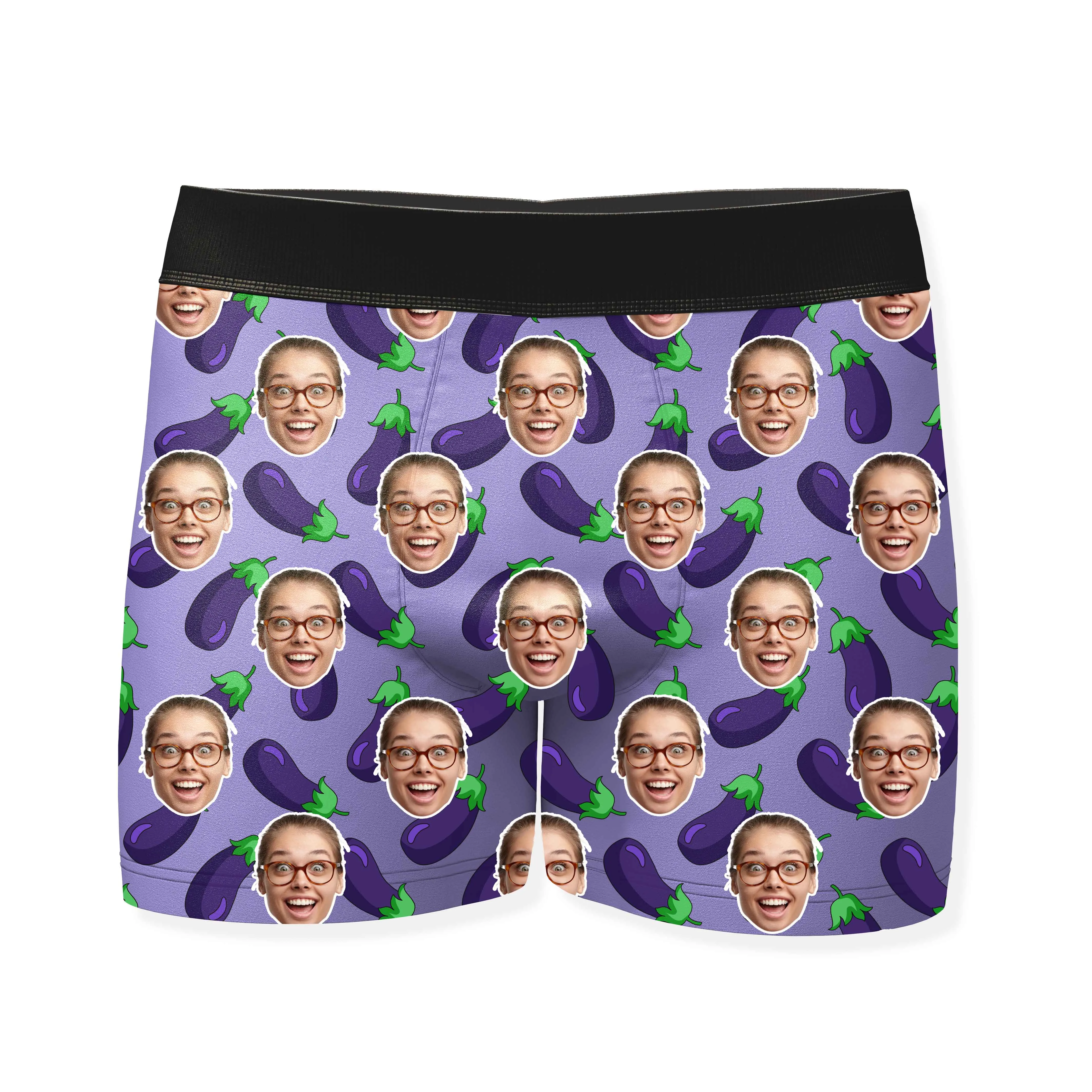 Aubergine Boxers sold by Super Socks