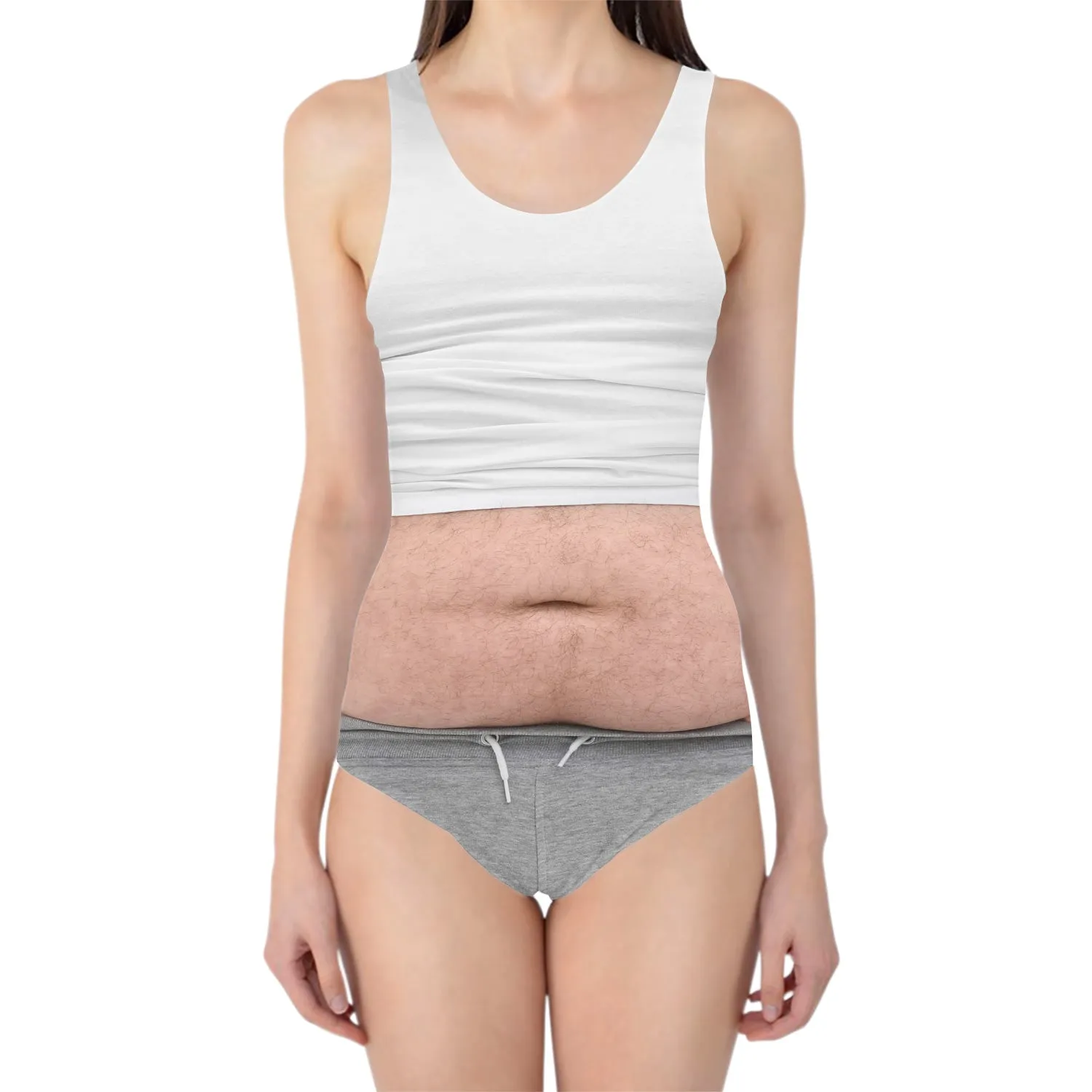 Dad Bod Shirt Funny Swimsuit sold by Super Socks