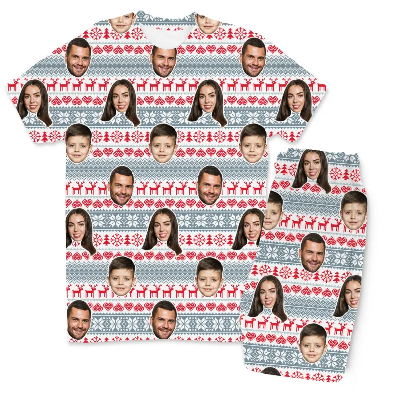 Men's Nordic Christmas Pyjamas - Trouser Set sold by Super Socks