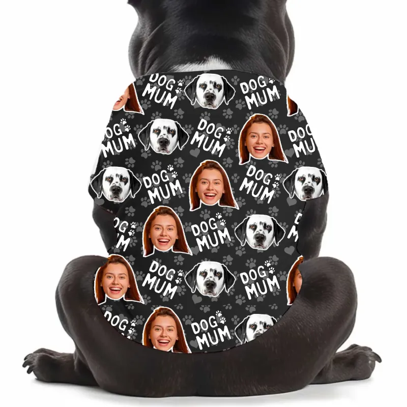 Dog Mum Personalised Dog T Shirt sold by Super Socks