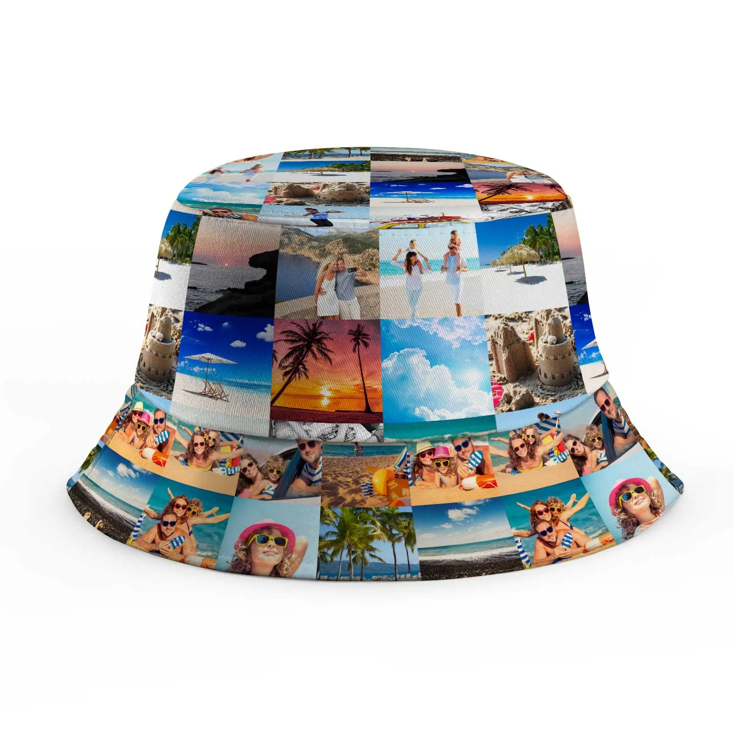 Photo Collage Custom Bucket Hat sold by Super Socks