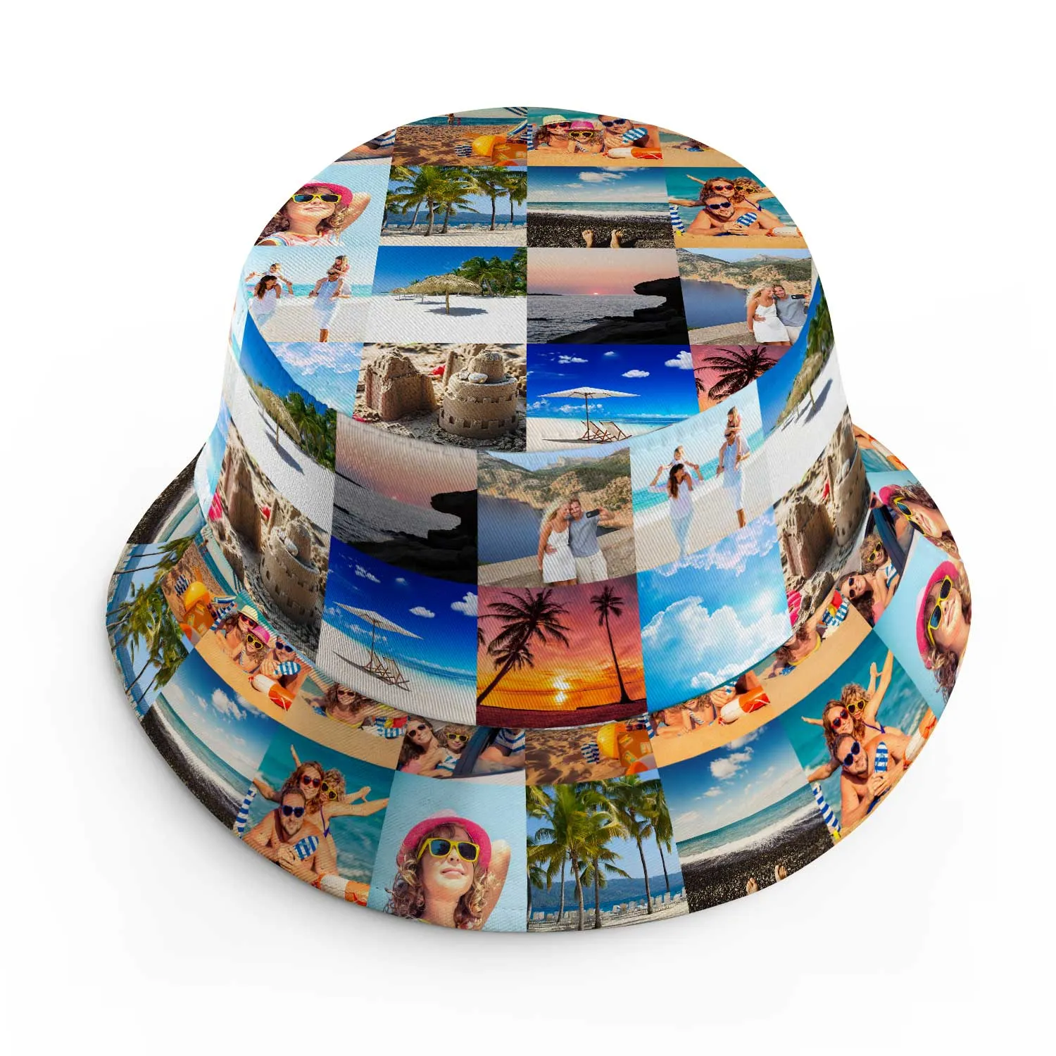 Photo Collage Custom Bucket Hat sold by Super Socks product image thumbnail 2