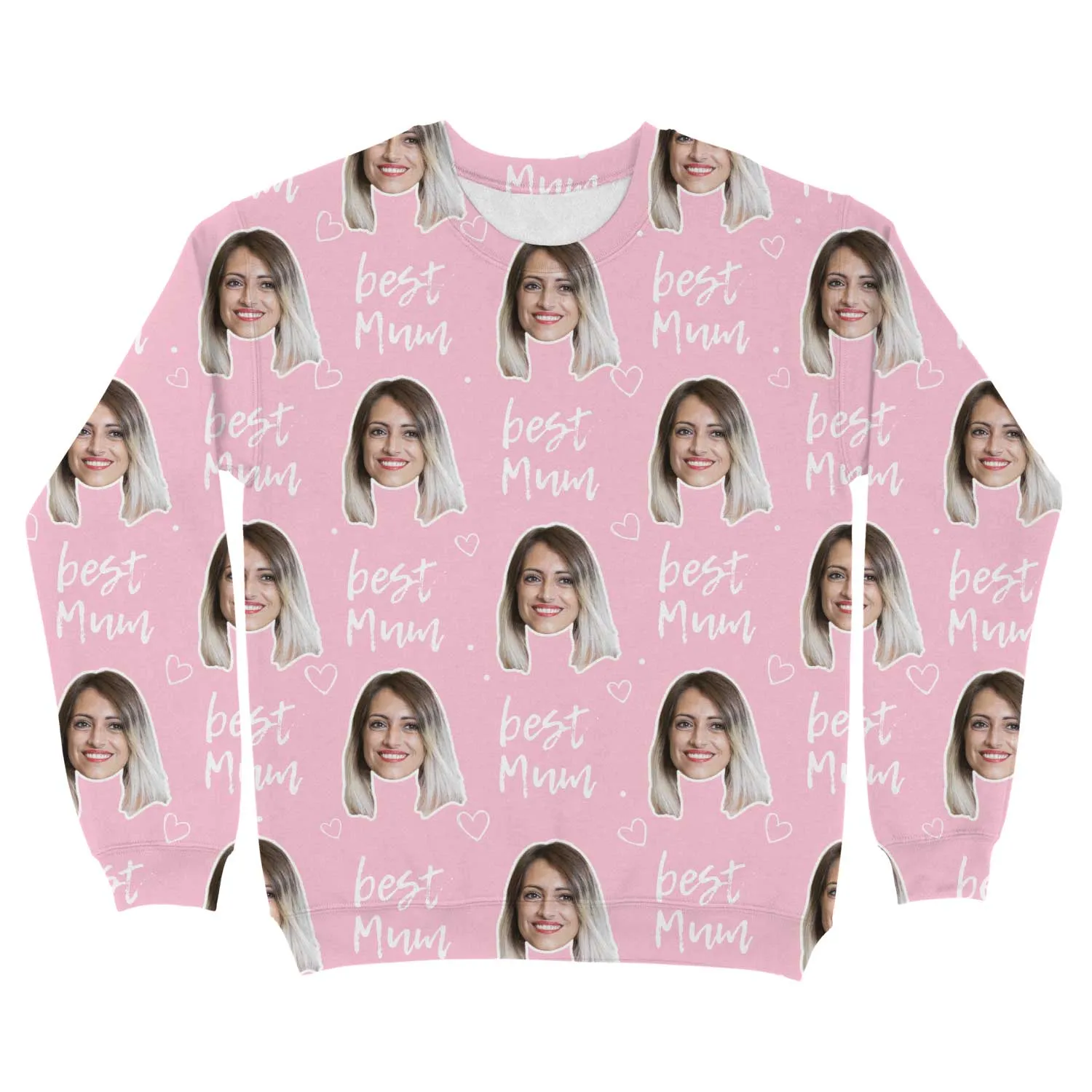 Best Mum Personalised Sweatshirt sold by Super Socks product image thumbnail 3
