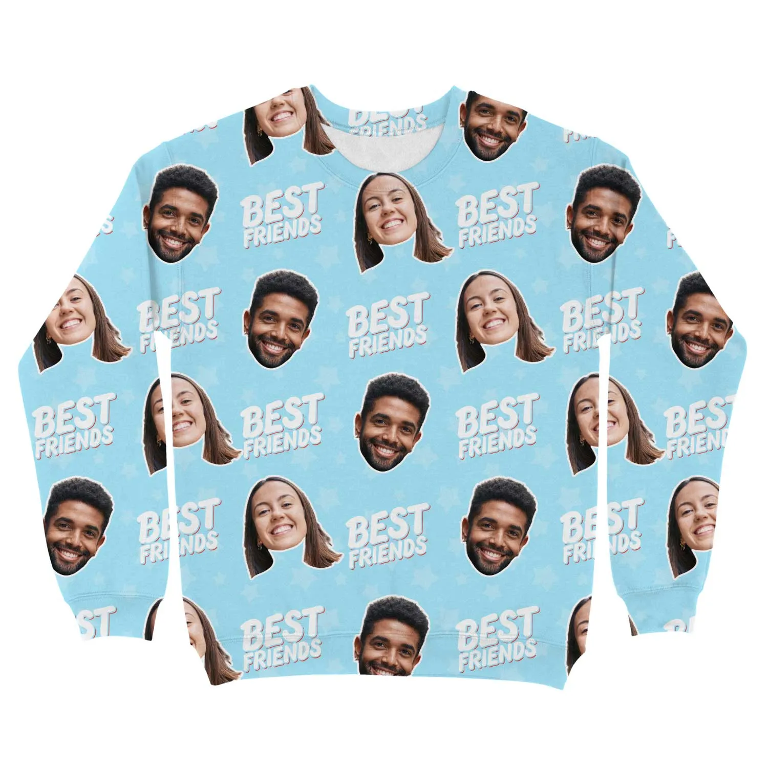 Best Friends Personalised Sweatshirt sold by Super Socks product image thumbnail 2