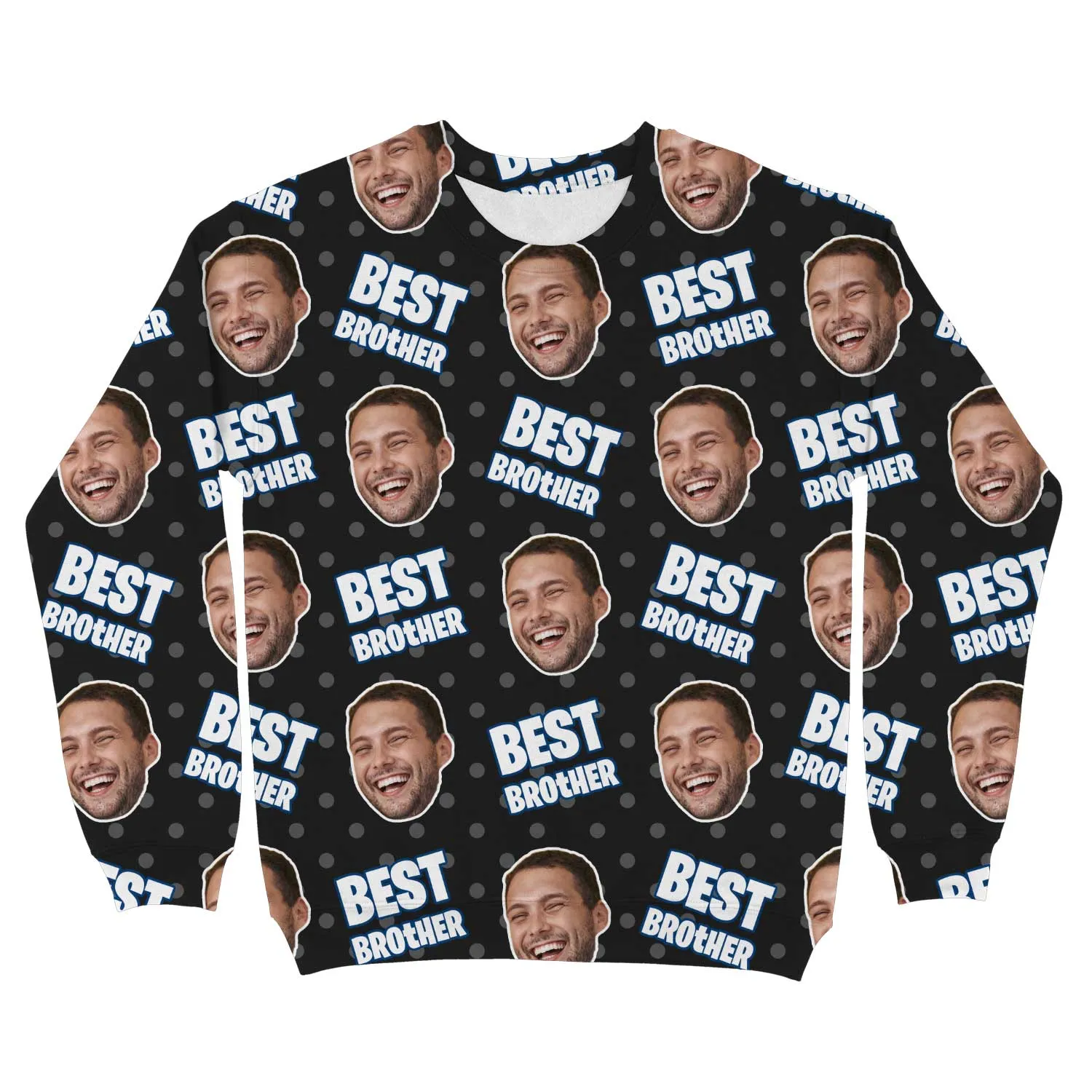 Best Brother Personalised Sweatshirt sold by Super Socks product image thumbnail 5