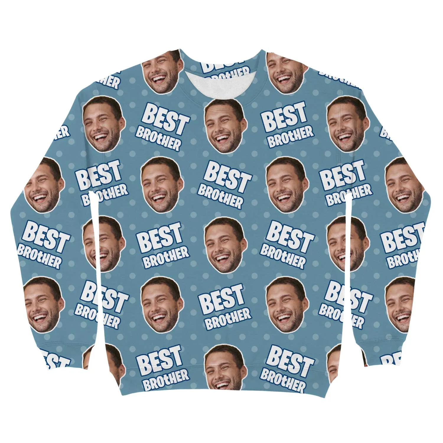 Best Brother Personalised Sweatshirt sold by Super Socks product image thumbnail 2