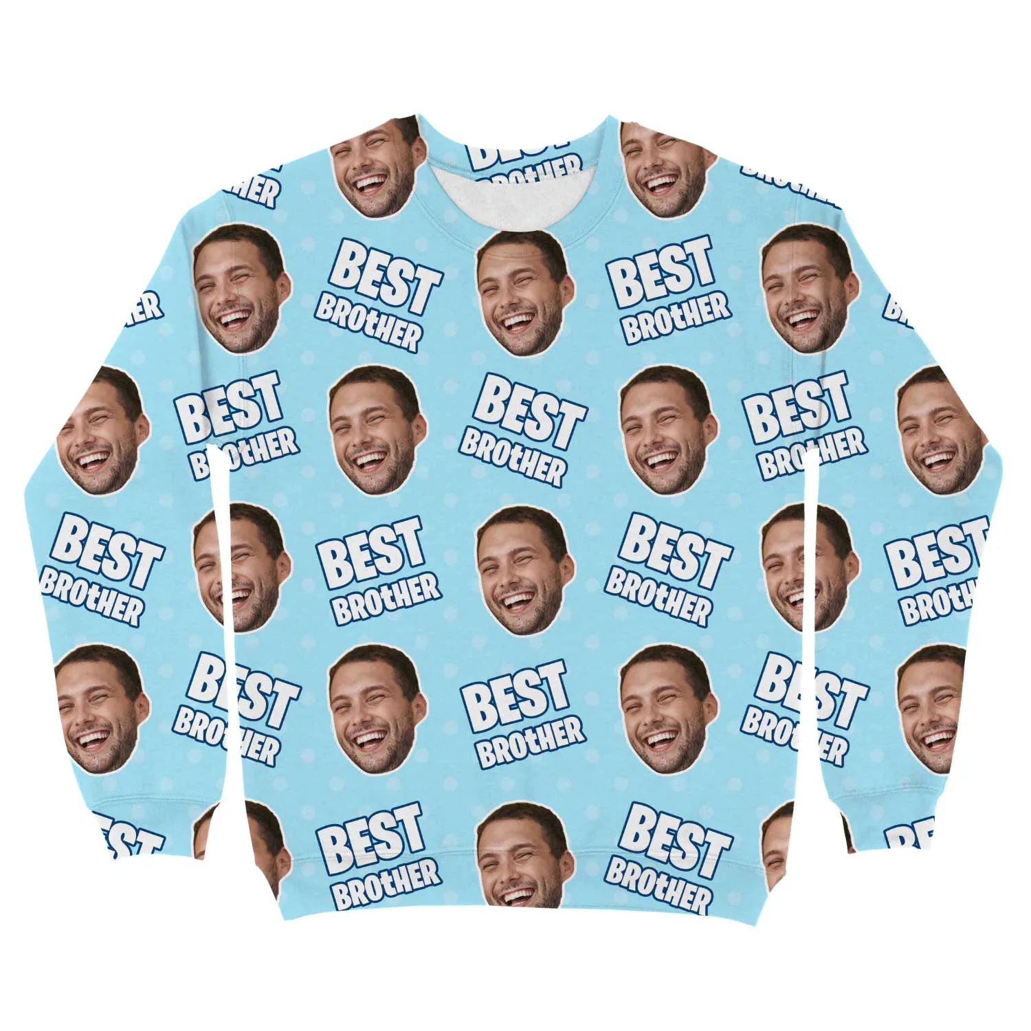 Best Brother Personalised Sweatshirt sold by Super Socks product image thumbnail 3