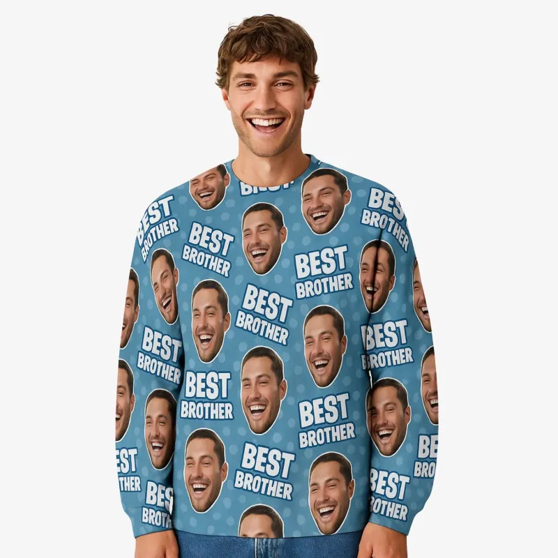 Best Brother Personalised Sweatshirt sold by Super Socks
