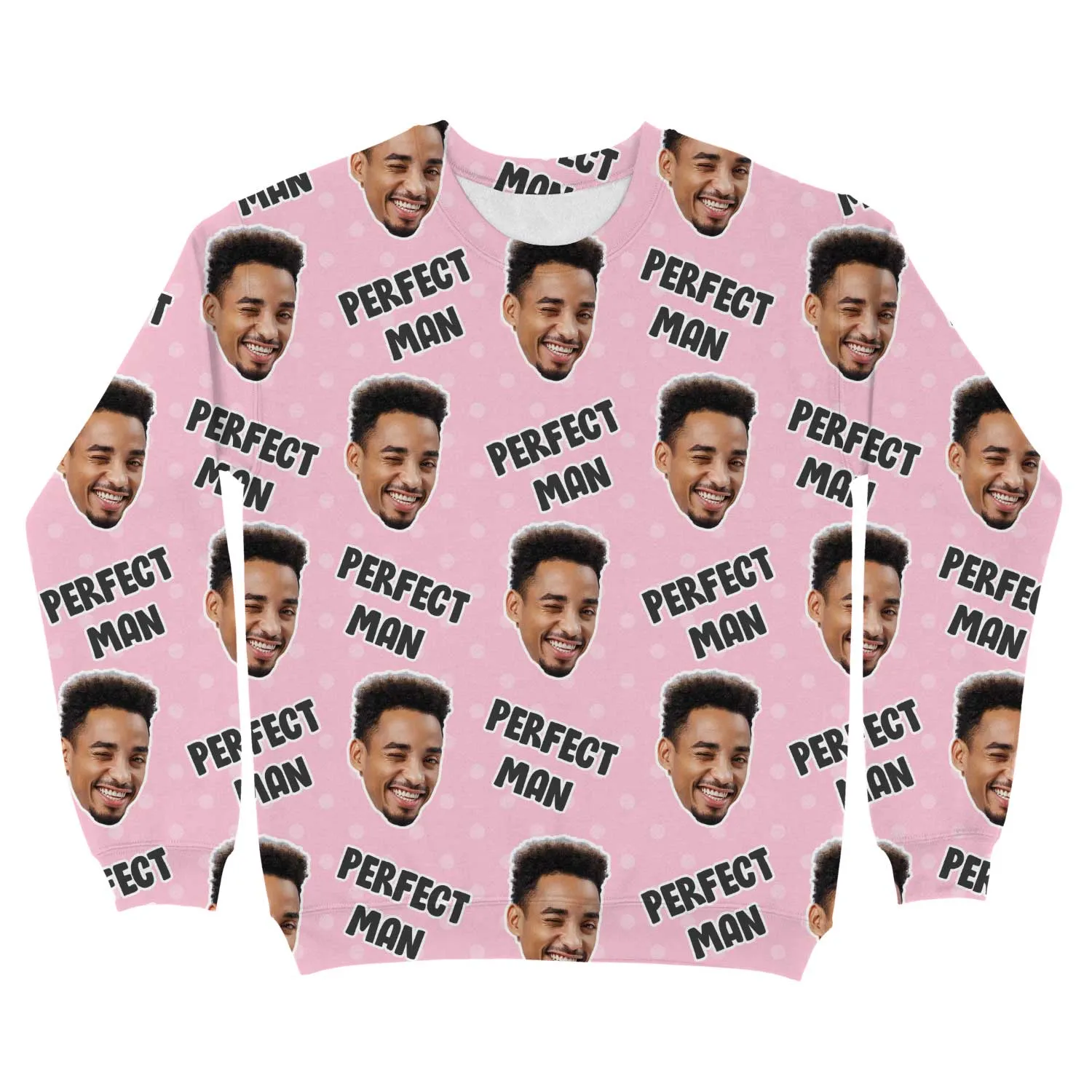The Perfect Man Personalised Sweatshirt sold by Super Socks product image thumbnail 4