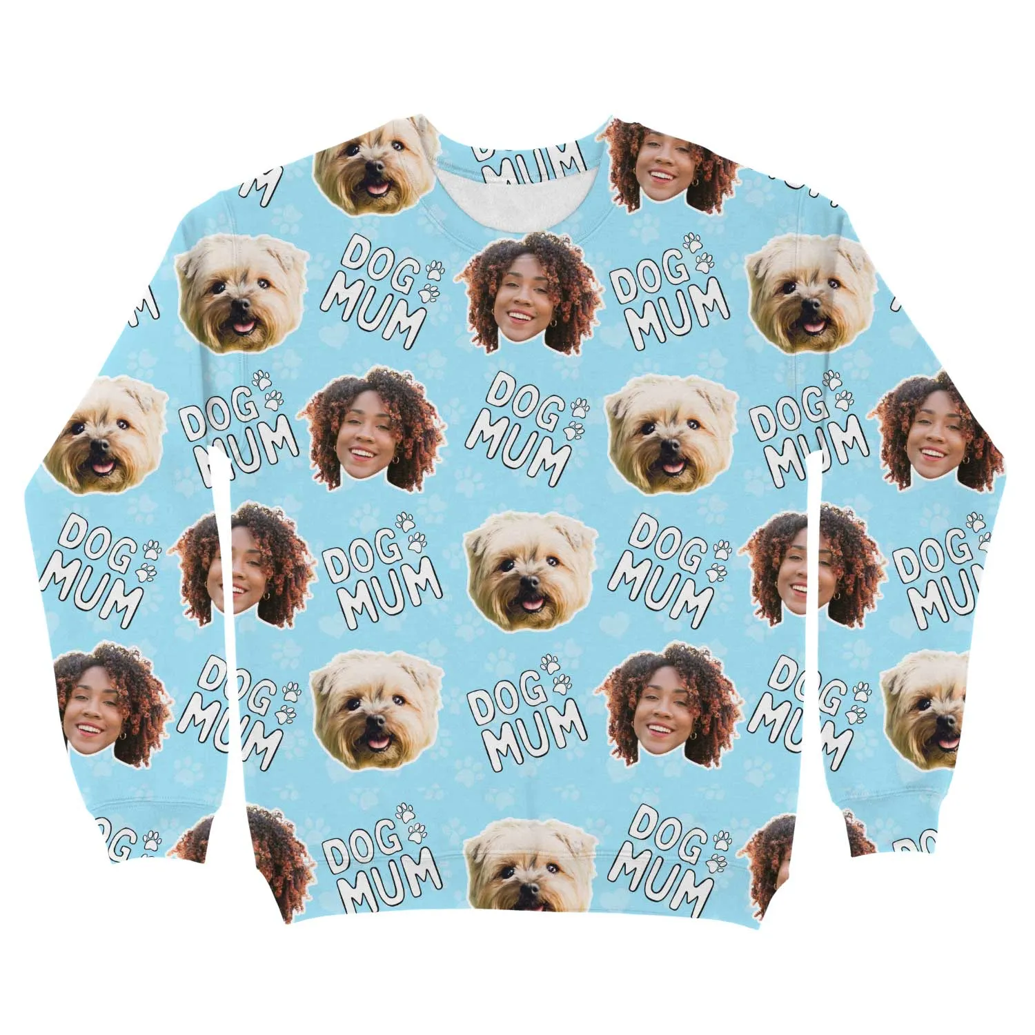 Dog Mum Personalised Sweatshirt sold by Super Socks product image thumbnail 3