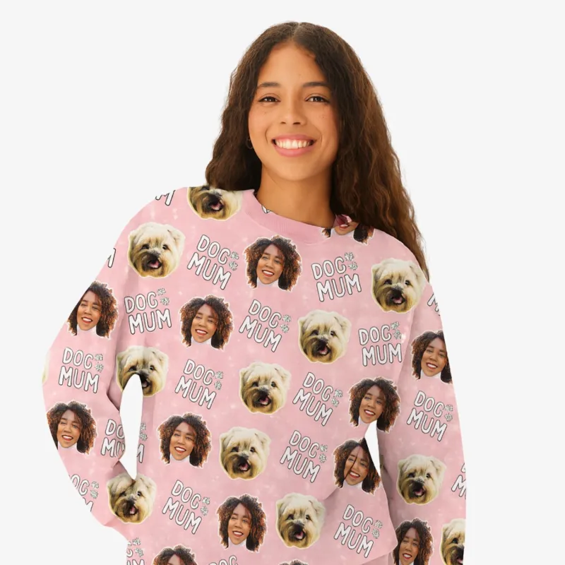 Dog Mum Personalised Sweatshirt sold by Super Socks