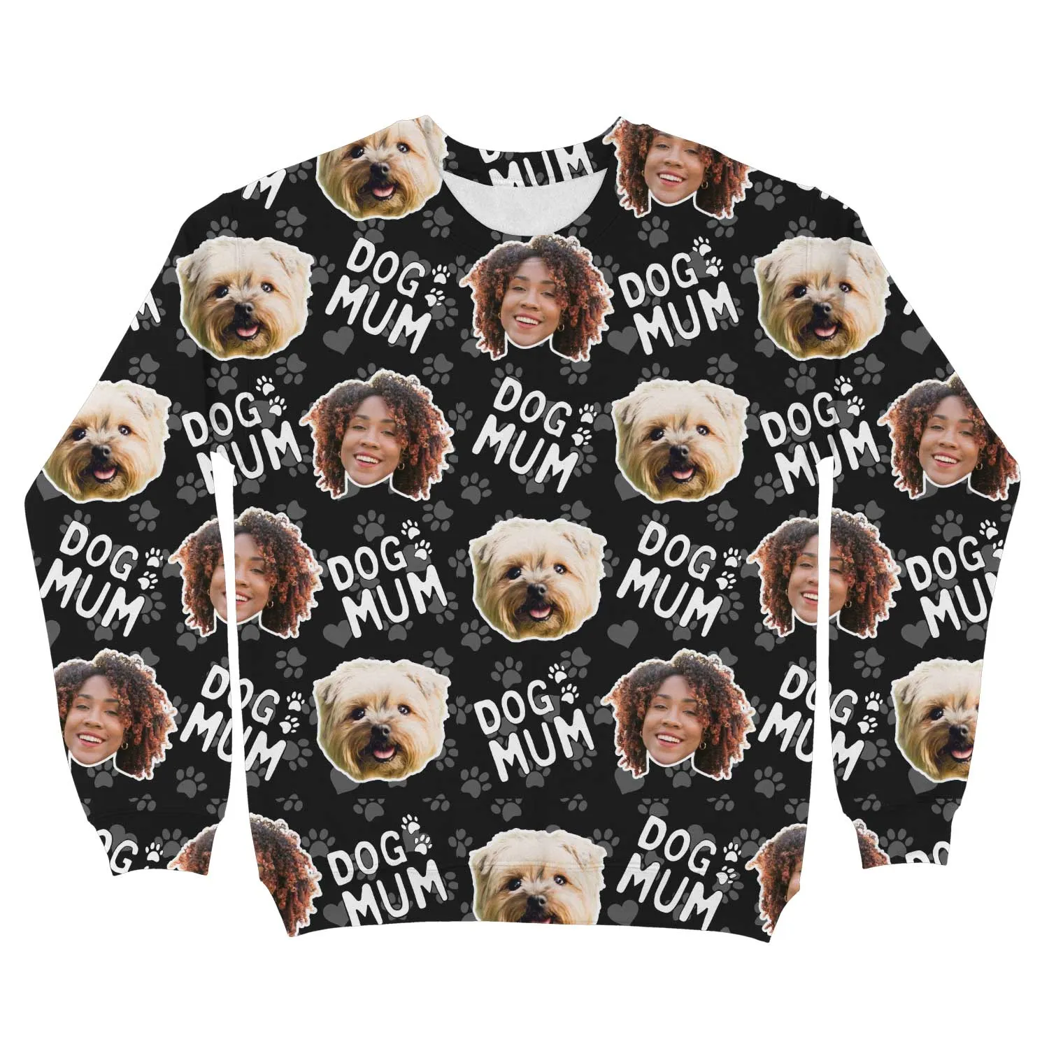 Dog Mum Personalised Sweatshirt sold by Super Socks product image thumbnail 5