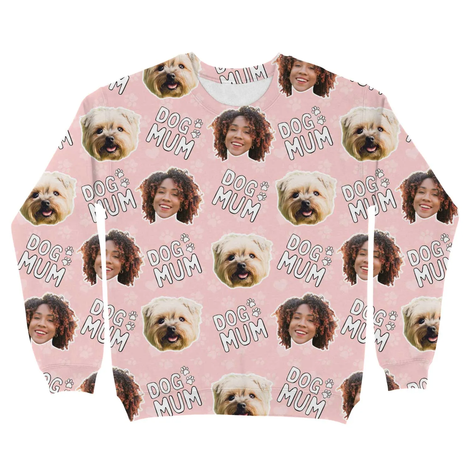 Dog Mum Personalised Sweatshirt sold by Super Socks product image thumbnail 2