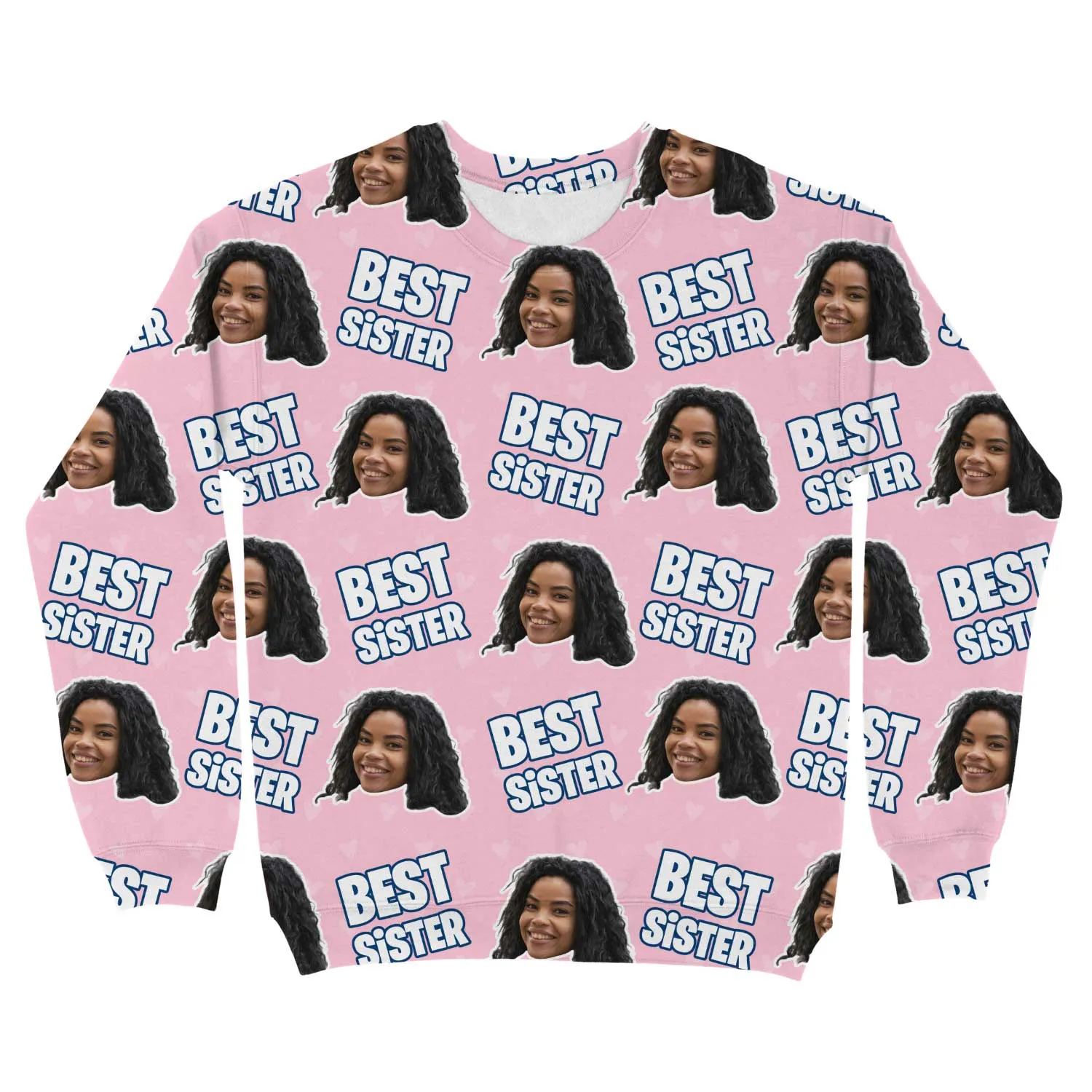Best Sister Personalised Sweatshirt sold by Super Socks product image thumbnail 2
