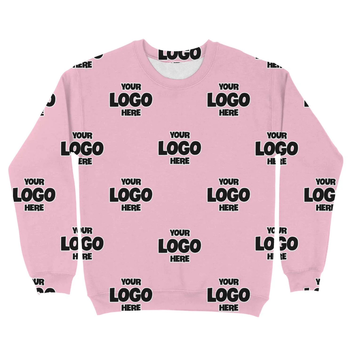 Personalised Full-Print Sweatshirt with Your Business Logo sold by Super Socks product image thumbnail 4