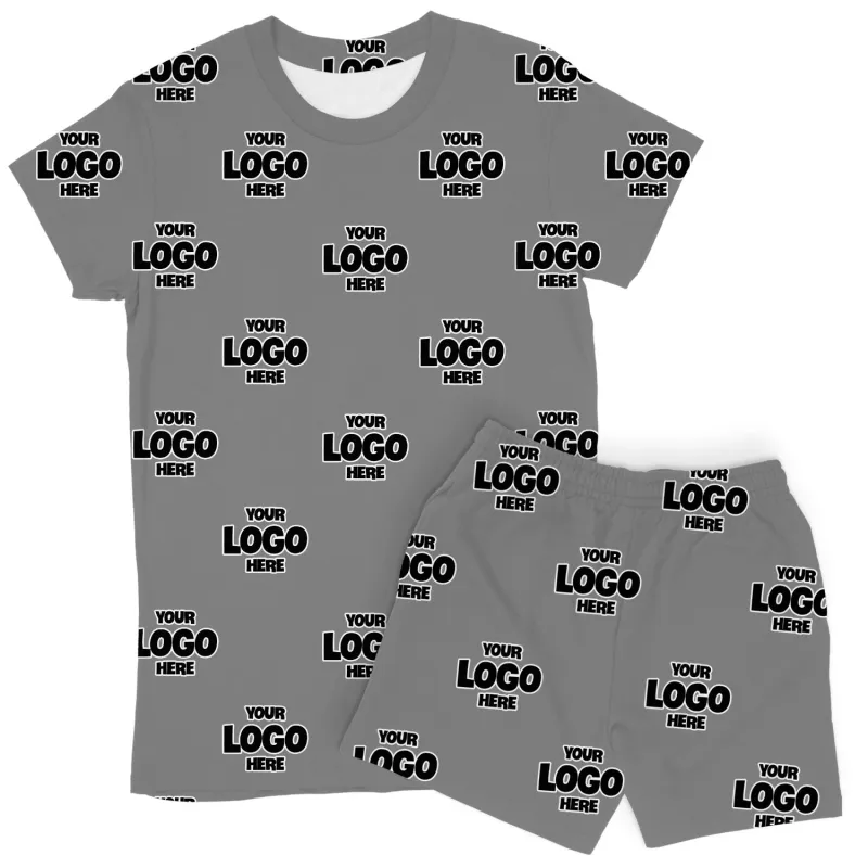 Women's Personalised Logo PJs - Shorts Set sold by Super Socks