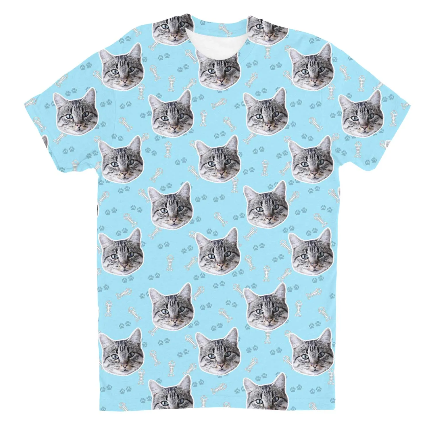 Your Cat Custom T-Shirt sold by Super Socks product image thumbnail 4