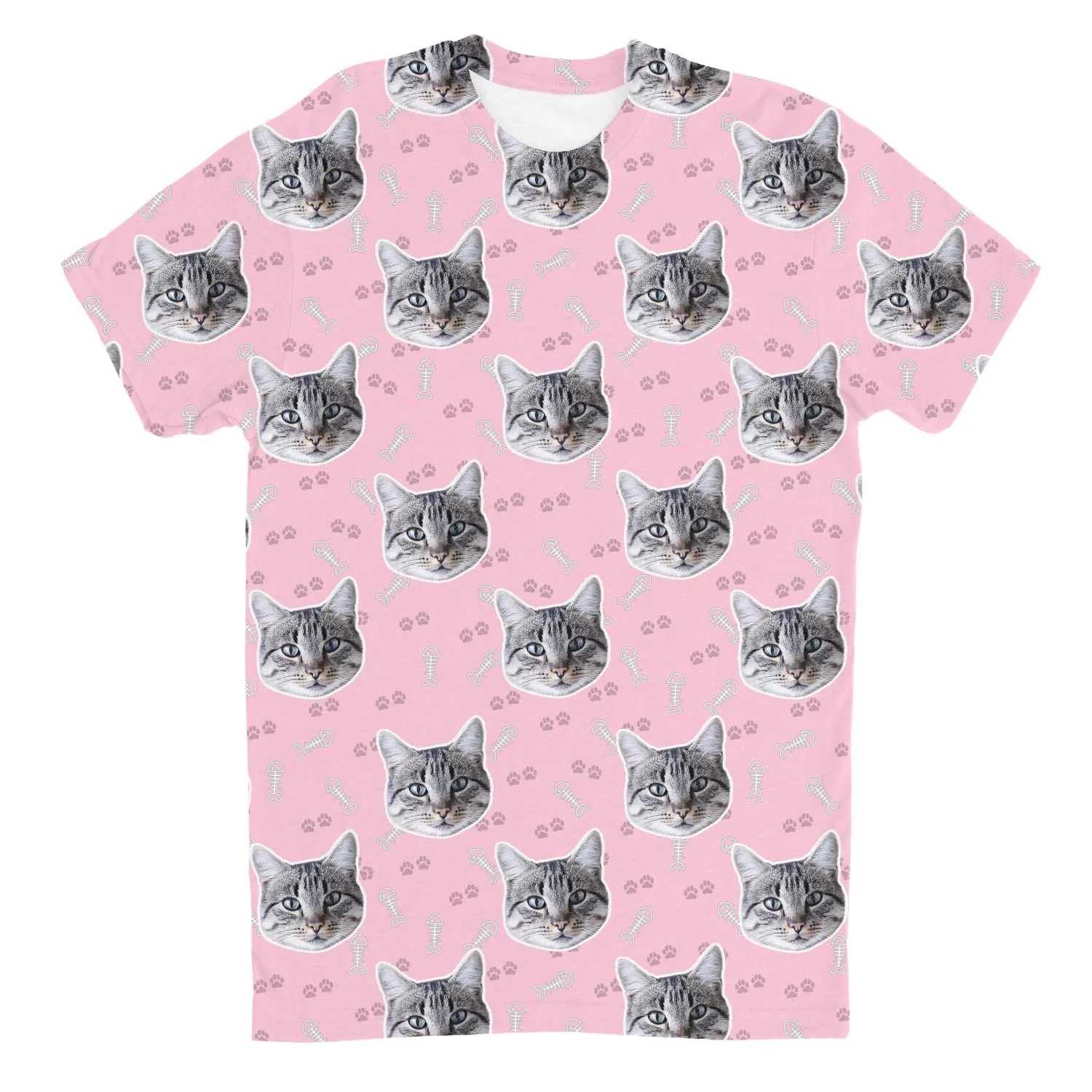 Your Cat Custom T-Shirt sold by Super Socks product image thumbnail 5