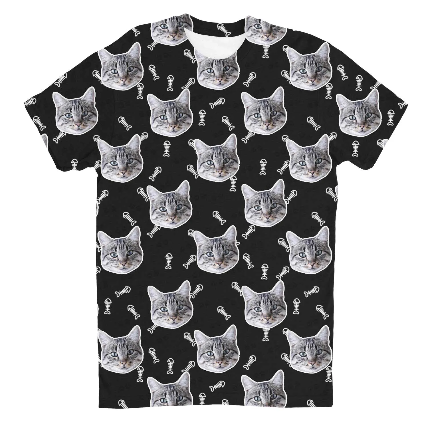 Your Cat Custom T-Shirt sold by Super Socks product image thumbnail 2