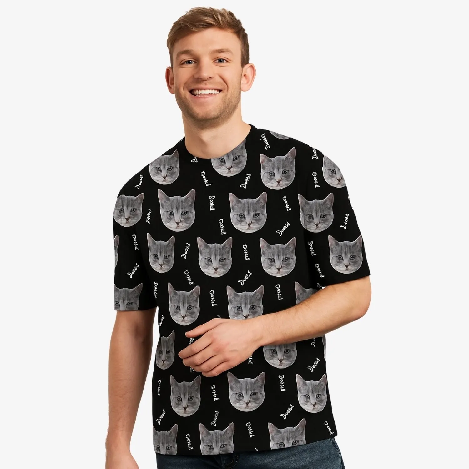 Your Cat Custom T-Shirt sold by Super Socks