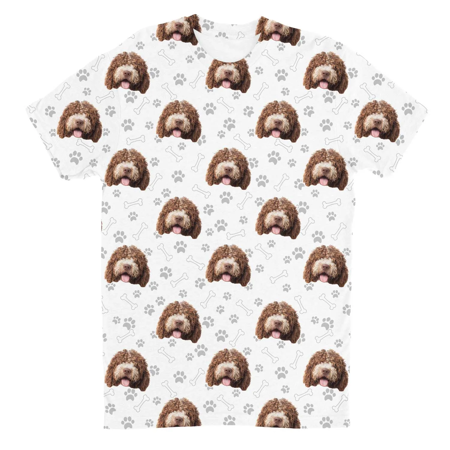 Your Dog Custom T-Shirt sold by Super Socks product image thumbnail 4