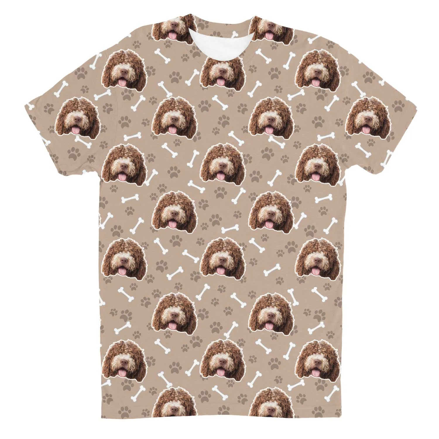 Your Dog Custom T-Shirt sold by Super Socks product image thumbnail 3