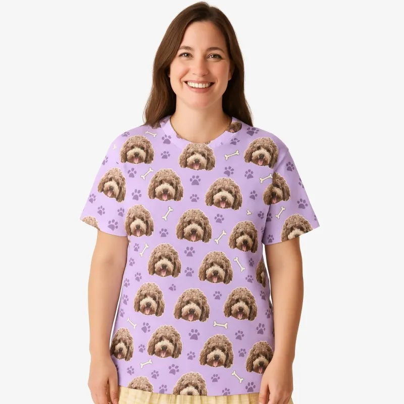 Your Dog Custom T-Shirt sold by Super Socks